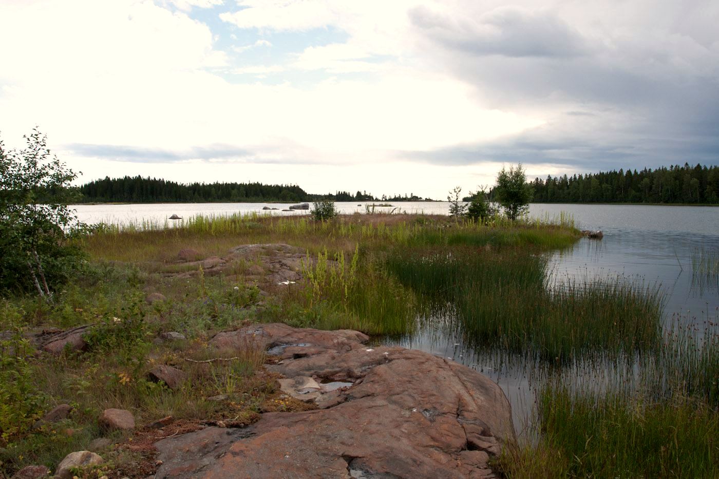 Skärgård utanför Täfteå, juli 2012.